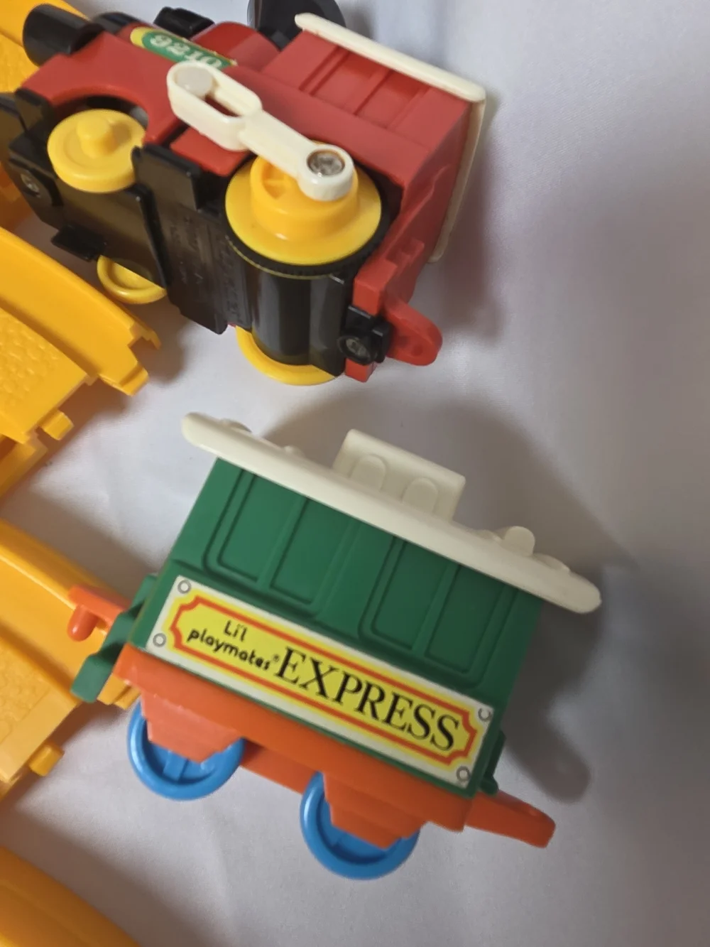 Lil PLaymates “My First Train Set” Windup Train & Track - 1987 Tested/Works